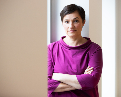 Nicole Deitelhoff - Portät des geschäftsführenden Vorstandsmitglieds des Peace Research Institute Frankfurt (vormals Hess. Stiftung Friedens- und Konfliktforschung) in Frankfurt.